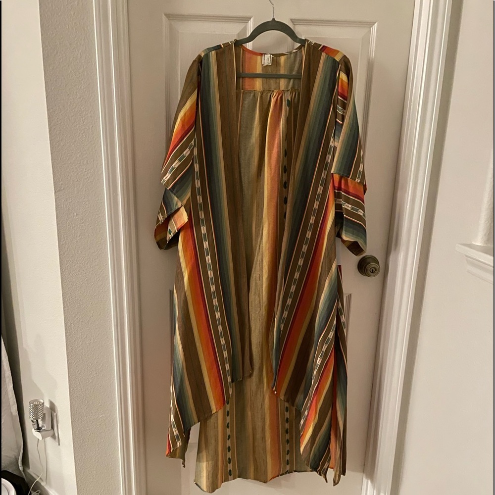 GUG Boutique Duster/High Low Kimono - XL